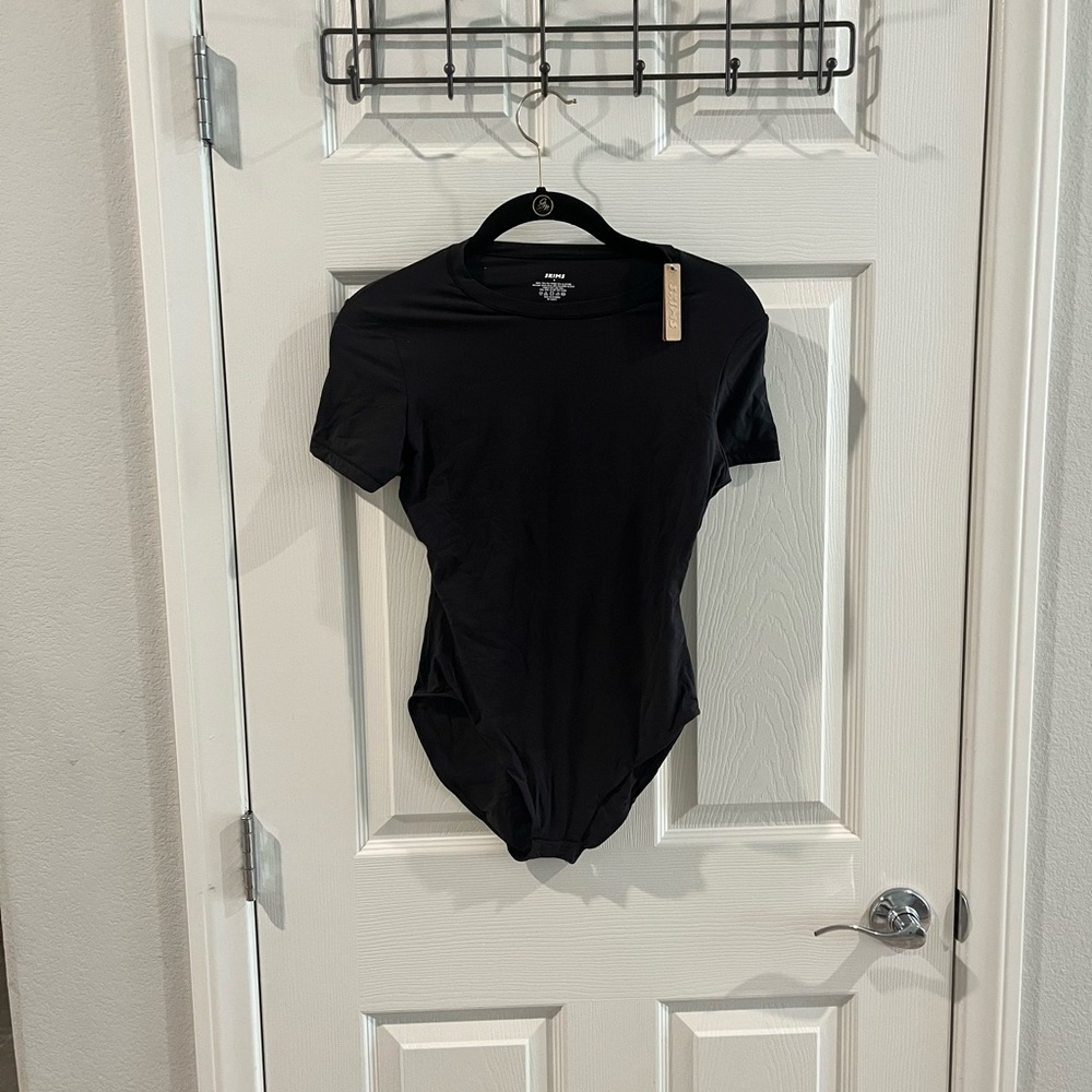 SKIMS COTTON JERSEY T-SHIRT BODYSUIT NWT M